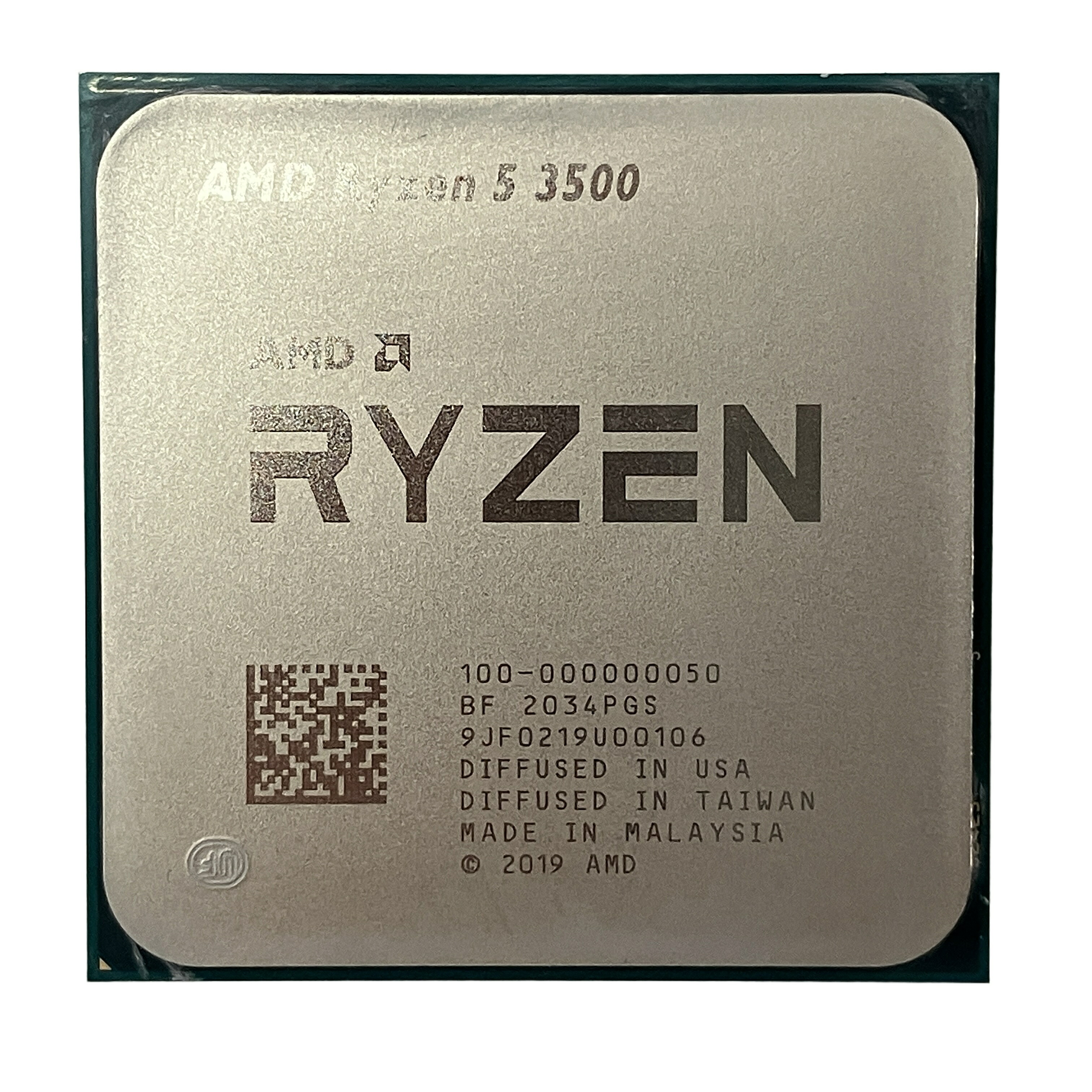 【中古】 AMD  RYZEN 5 3500 中央処理装置 パソコン部分品 冷房装置付き添い人 パソコン 境界線の外側計器 部分品 ライゼン ジャンク  H11321010