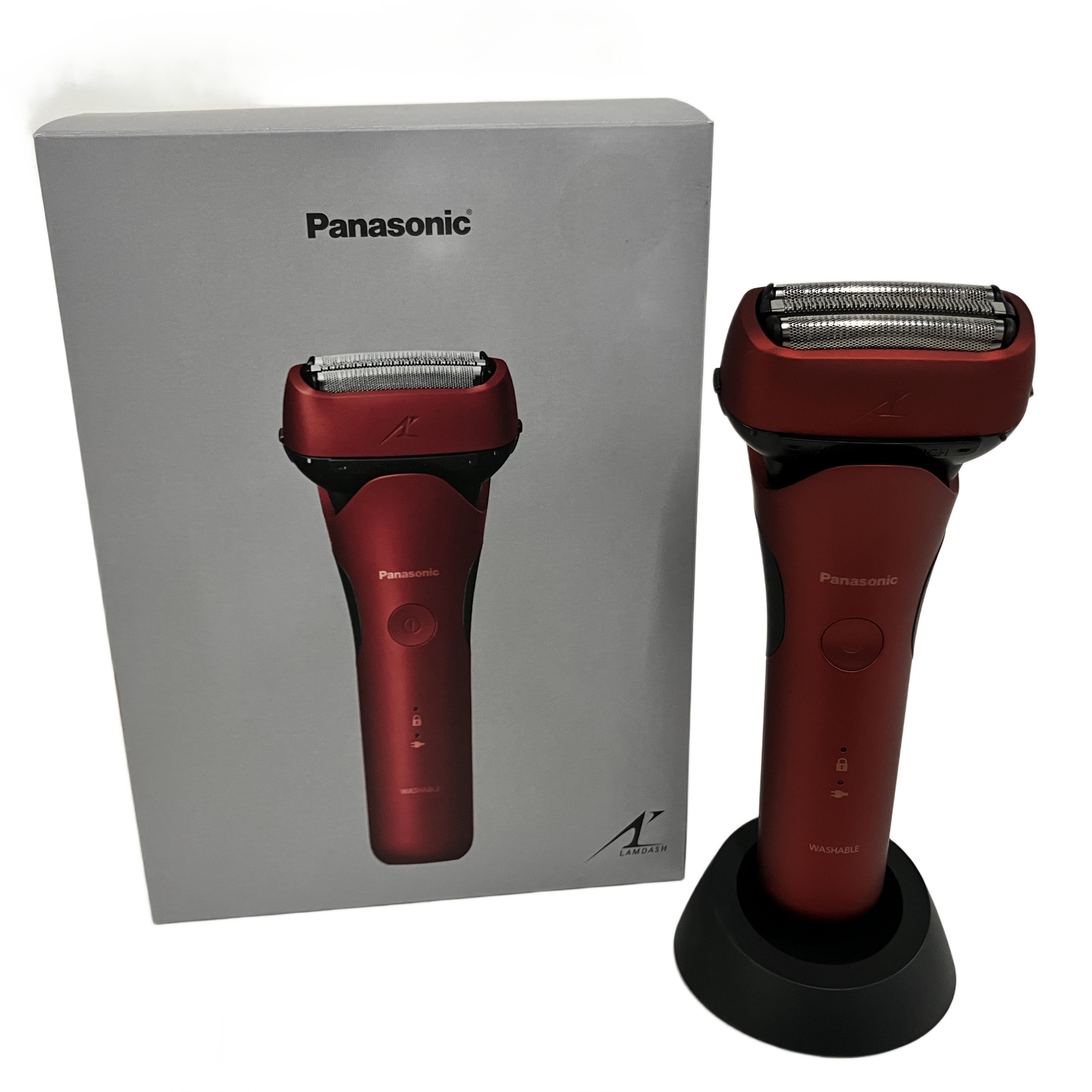 未使用 【中古】 Panasonic パナソニック LAMDASH ラムダッシュ シェーバー ES-L340D-R 未使用 B11081197