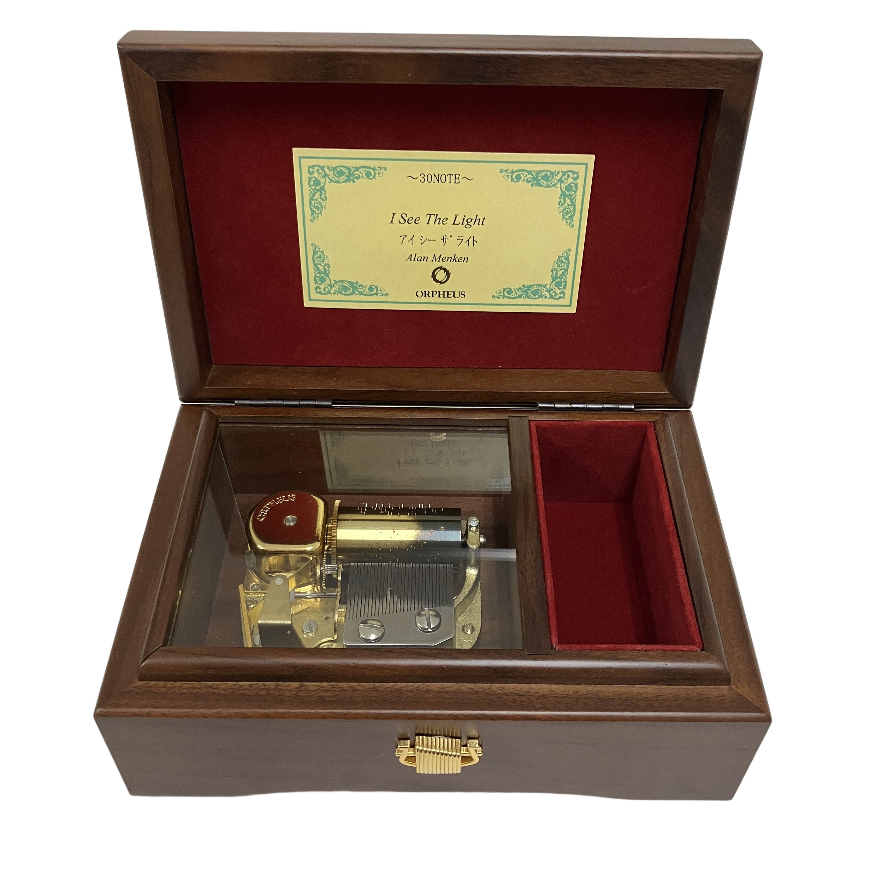 【中古】 ORPHEUS オルゴール I SEE THE LIGHT アイシーザライト 稼働品 木箱 オルフェウス 中古 O11441521｜ReRe（安く買えるドットコム）
