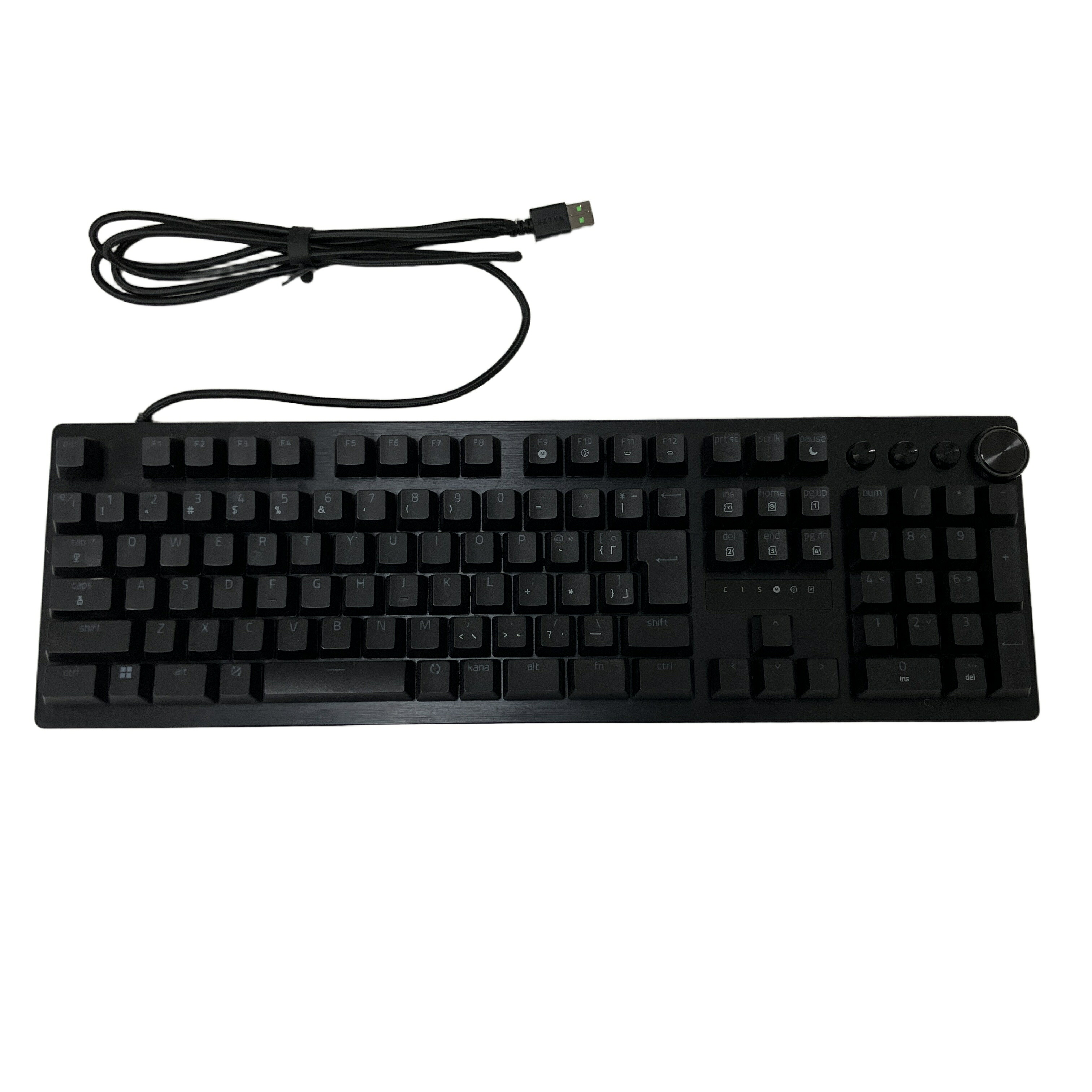 【中古】 Razer RZ03-0497 HUNTSMAN PRO V3 PRO ゲーミング 鍵盤 レイザー  O11321678