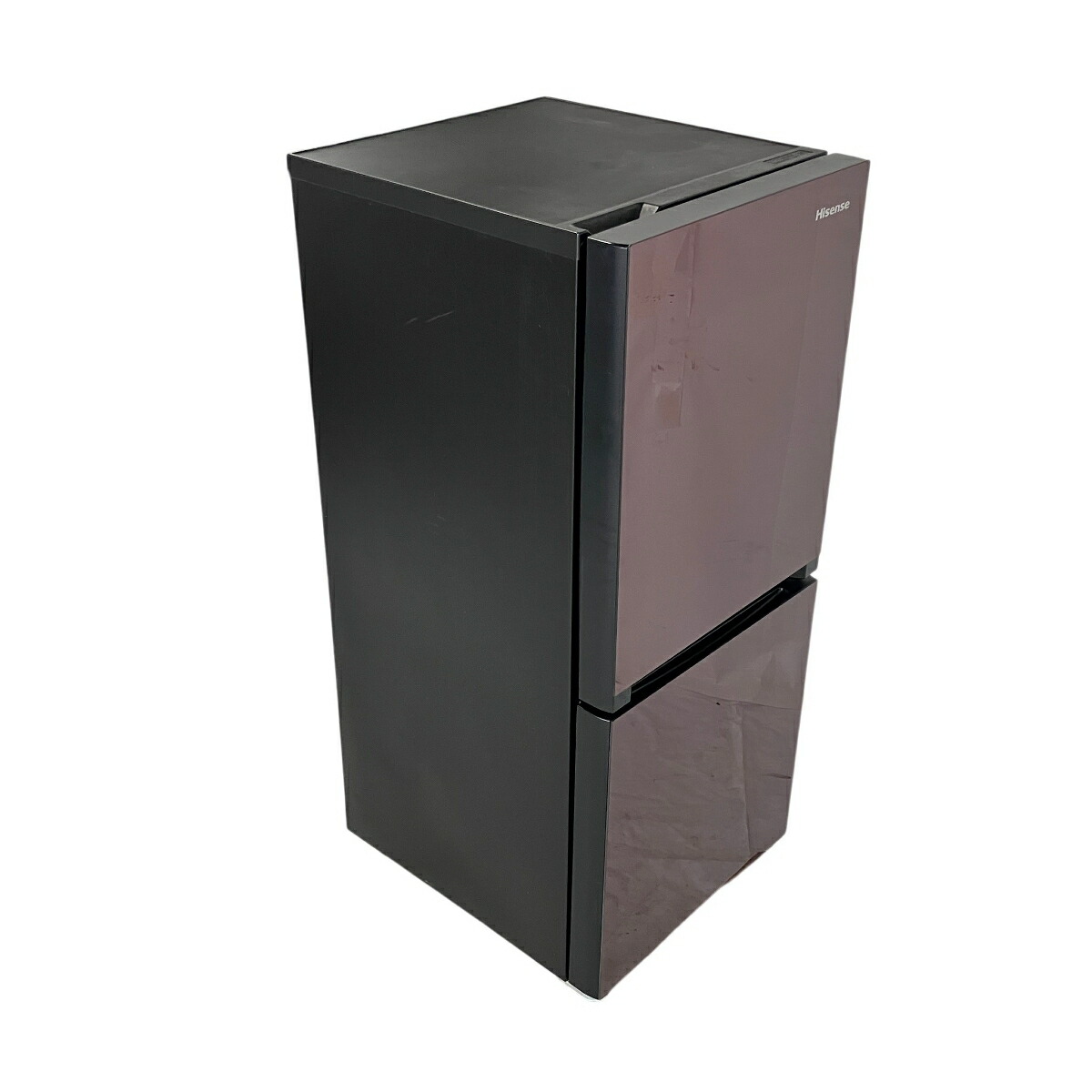 【中古】 Hisense HR-G13A-BR 2ドア 冷凍 冷蔵庫 134L 右開き 2018年製 ハイセンス キッチン 用品 家電 ジャンク 【大型】 F11096827