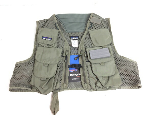 楽天市場 美品 中古 Patagonia パタゴニア Mesh Master Vest メッシュマスターベスト フィッシングベスト Mサイズ カーキ 684 T Rere 安く買えるドットコム