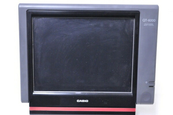 楽天市場 中古 Casio Qt 6000 レジスタ ネットレジ 12 1型 Tftカラー液晶 オフィス用品 Oa機器 レジスター T Rere 安く買えるドットコム