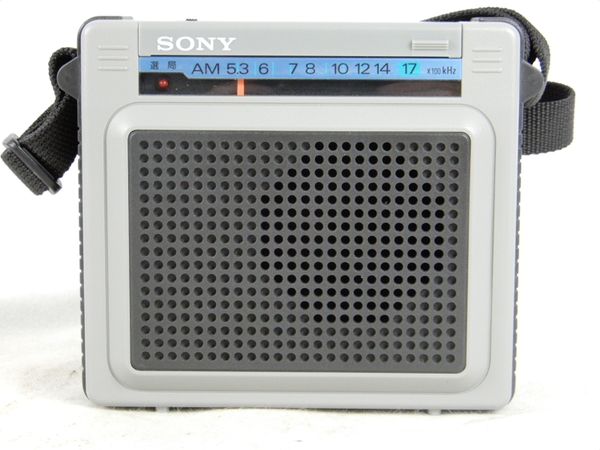 100%正規品 SONY ICR-S71 ワイドカバーポータブルラジオ AM - ラジオ 