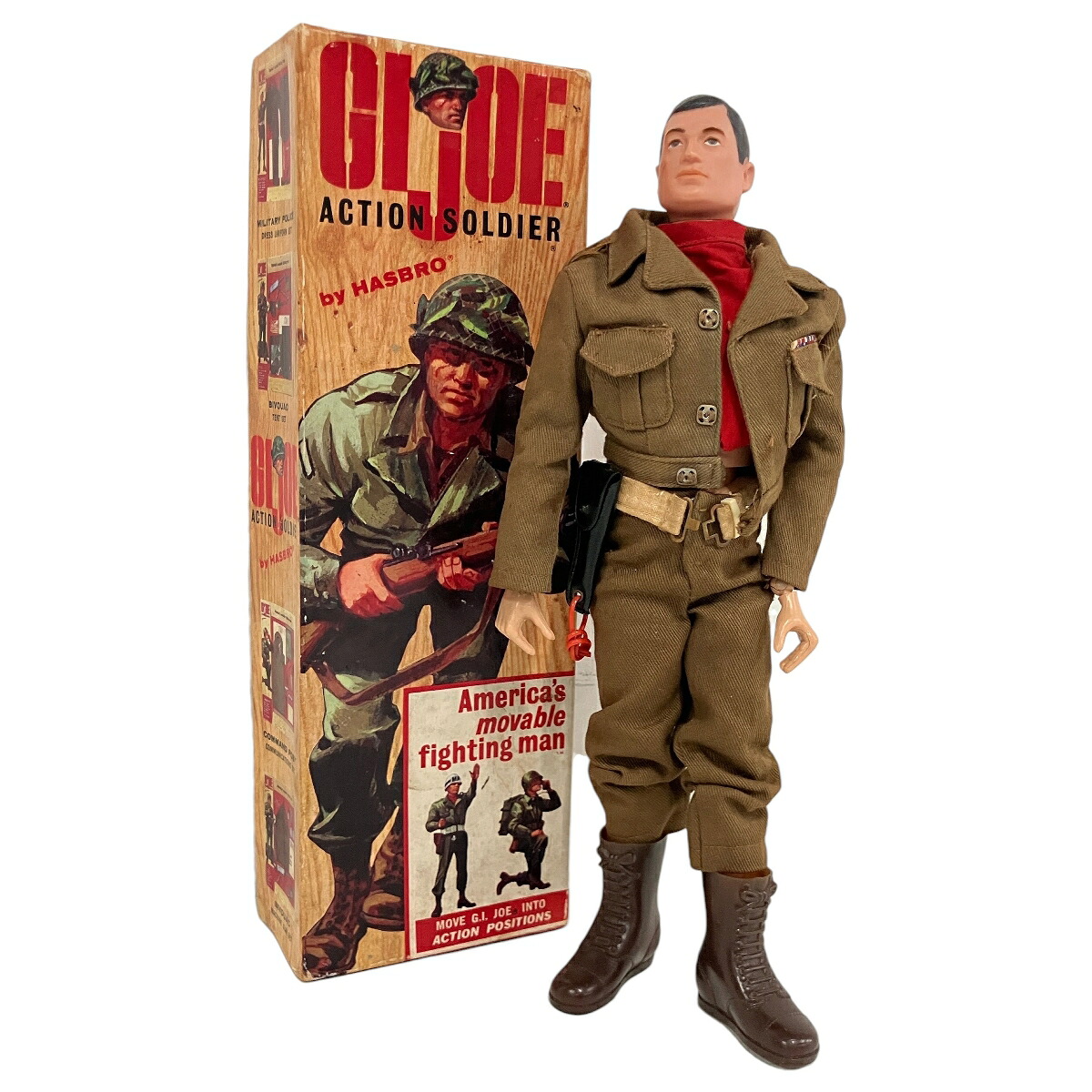 【中古】 HASBRO ハスブロ G.I.JOE ACTION SOLDIER 7500 1964 ビンテージ 箱付き アクションフィギュア B11046463