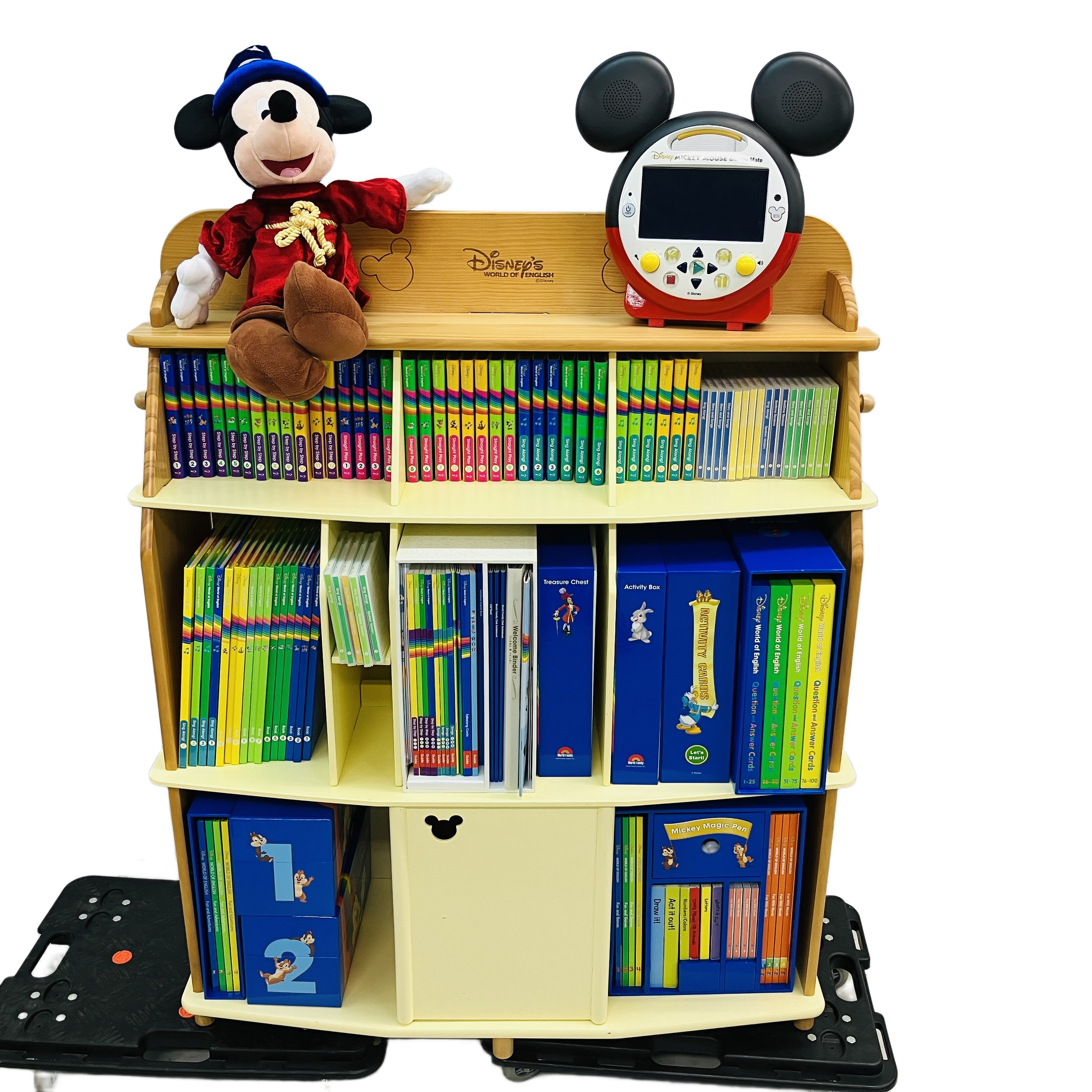 【中古】 ワールドファミリー DWE ディズニー 英語 システム Blu-ray版 MTDSGAQP セット 2019年頃 棚なし 子供 教材 中古 C10993113