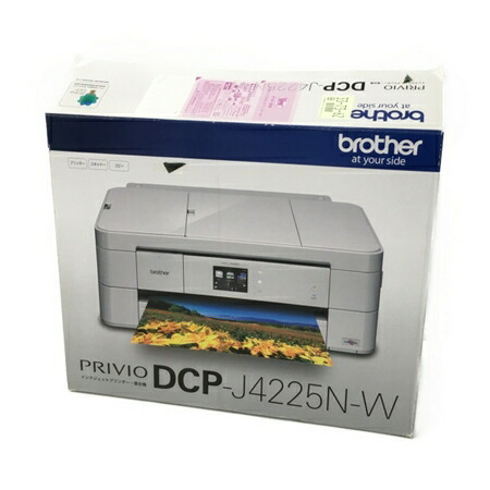 楽天市場 未使用 中古 Brother ブラザー Privio Dcp J4225n W A3 インクジェット複合機 プリンター W Rere 安く買えるドットコム