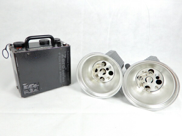 楽天市場 中古 Sun Star サンスター Zero Series Mini 10 2灯 ジェネレーター ストロボ 2点 セット K Rere 安く買えるドットコム