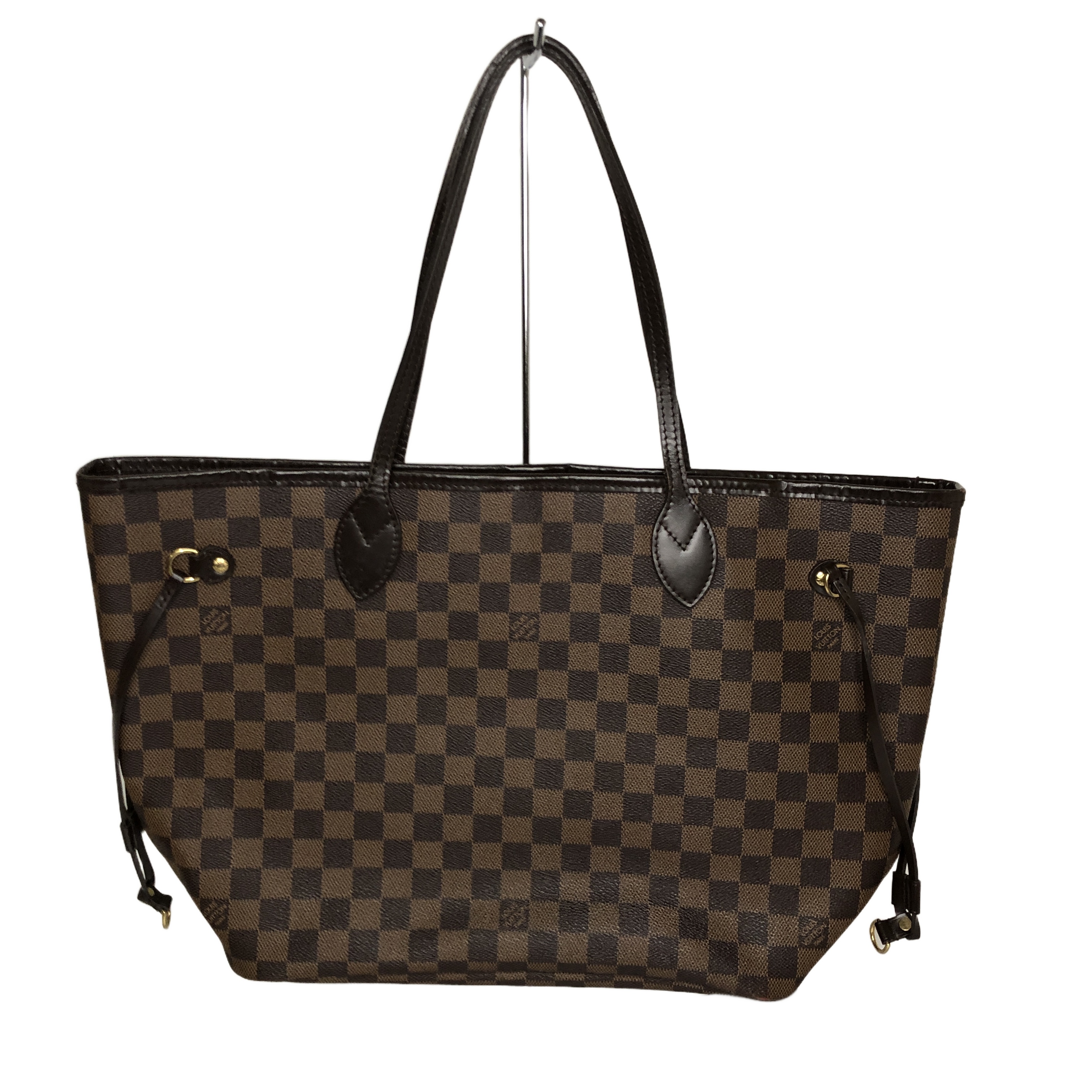 【中古】 Louis Vuitton ルイヴィトン N51105 ダミエ ネヴァーフル MM 肩先 トート 御徒面子 中古  T11263448