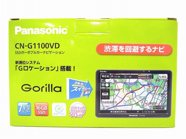 【楽天市場】未使用 【中古】 未使用 Panasonic パナソニック Gorilla ゴリラ CN-G1100VD SSD ポータブル