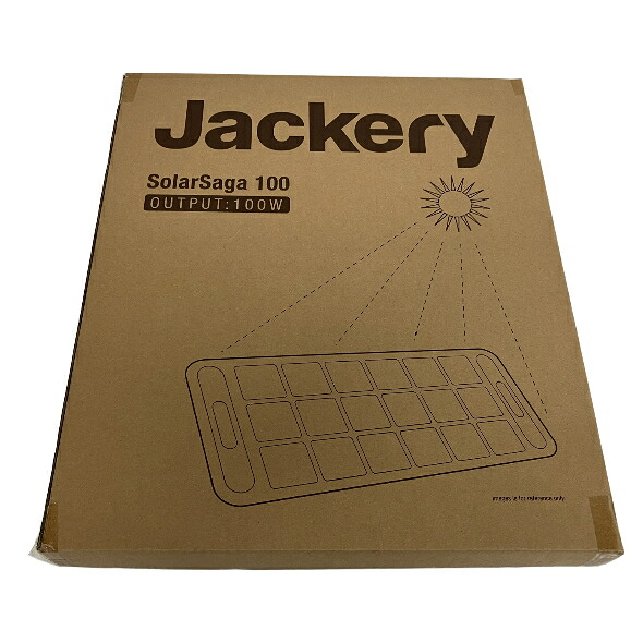 未使用 【中古】 Jackery SolarSaga 100 JS-100C ソーラーパネル 100W 未開封 T11446323|ReRe(安く買えるドットコム)