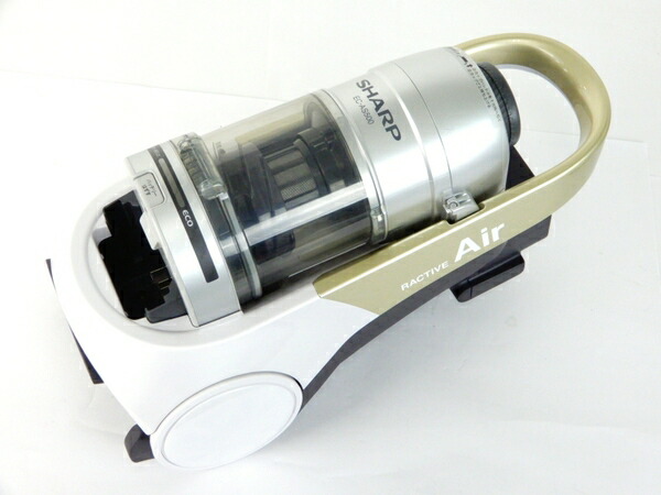 楽天市場 中古 Sharp シャープ Ractive Air Ec As500 Y コードレス キャニスター サイクロン 掃除機 Y Rere 安く買えるドットコム