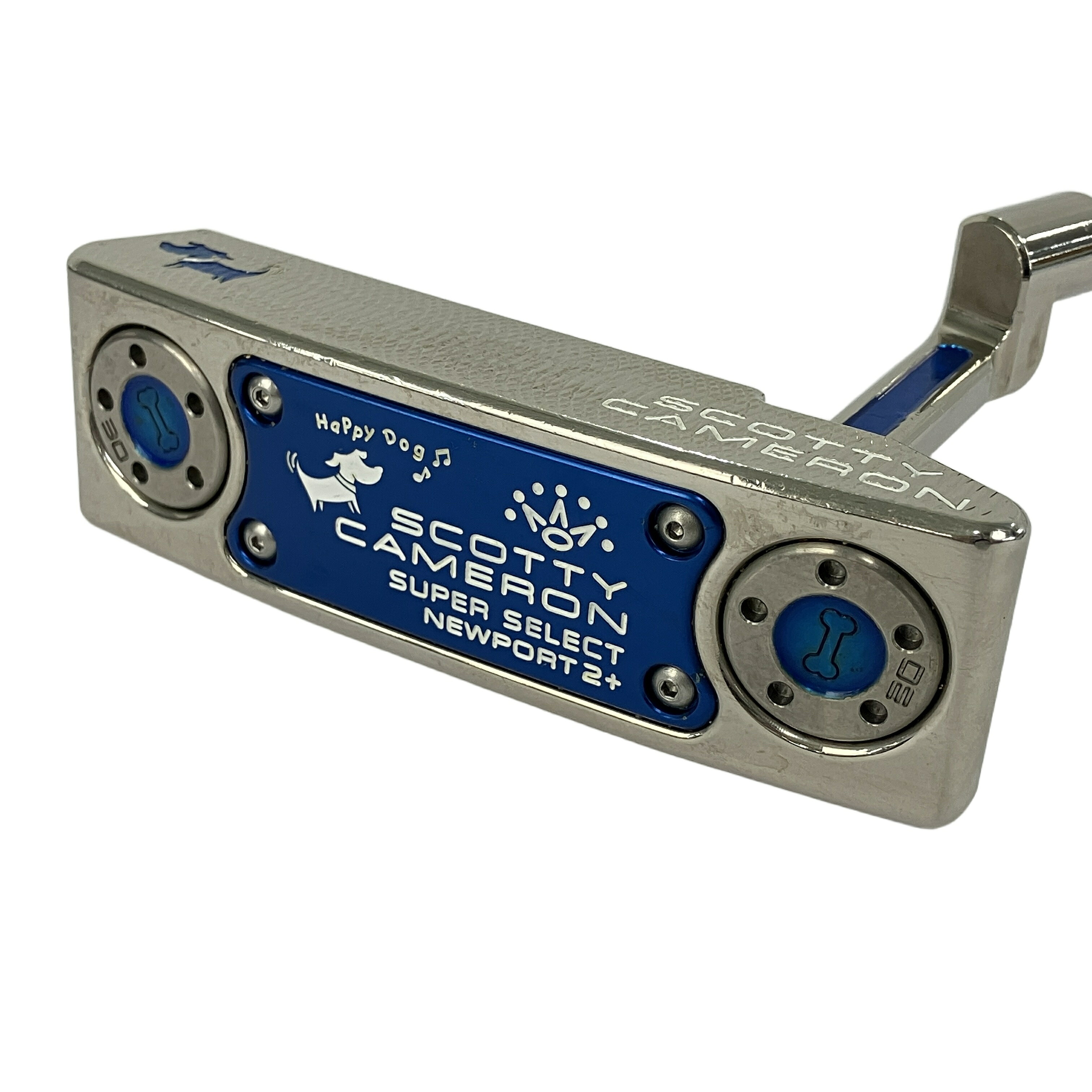 【中古】 STitleist SCOTTY Cameron Super Select Newport 2+ Happy dog パター ゴルフクラブ スコッティキャメロン 中古 Y11388797|ReRe(安く買えるドットコム)
