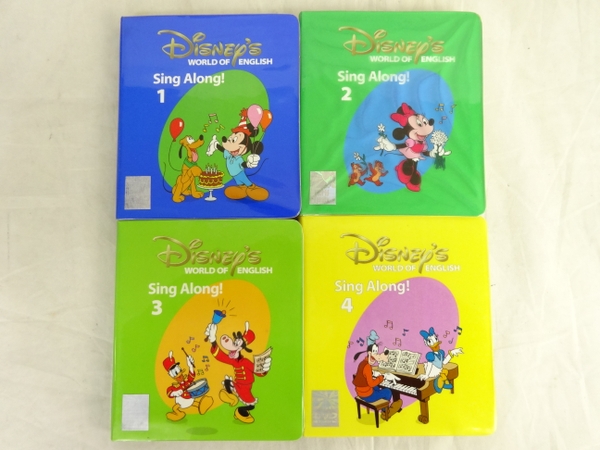 新しいブランド-Disney word of English シングア•ロング DVD CD