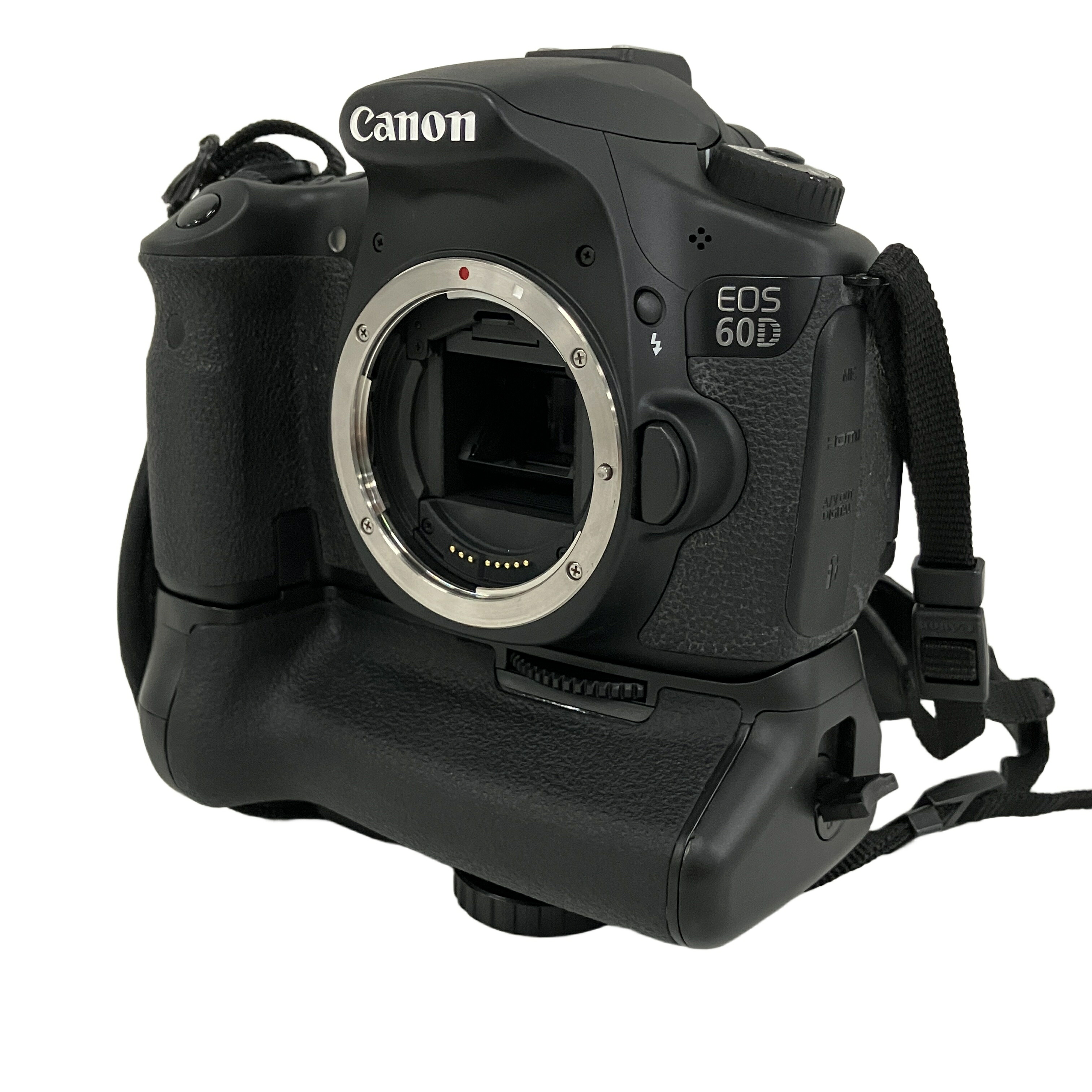 【中古】 Canon DS126281 EOS 60D 上半身 バテリー付き添い人 加農砲 写真機 中古 訳あり  B11298989