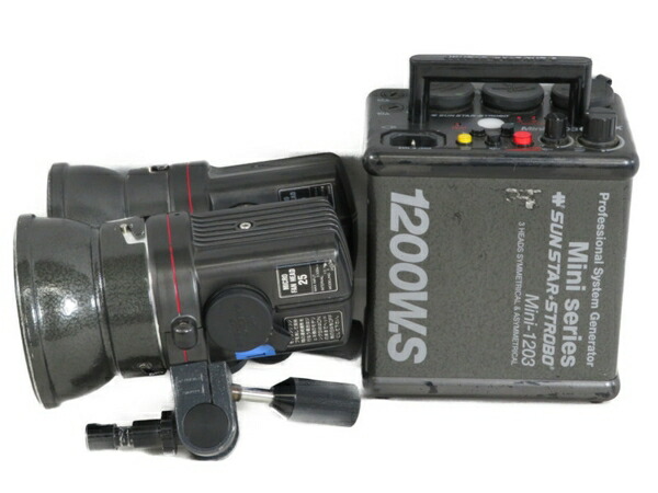 楽天市場 中古 サンスター ストロボ Mini 13 ストロボ ジェネレーター セット カメラ 撮影 照明 ライト スタジオ S Rere 安く買えるドットコム