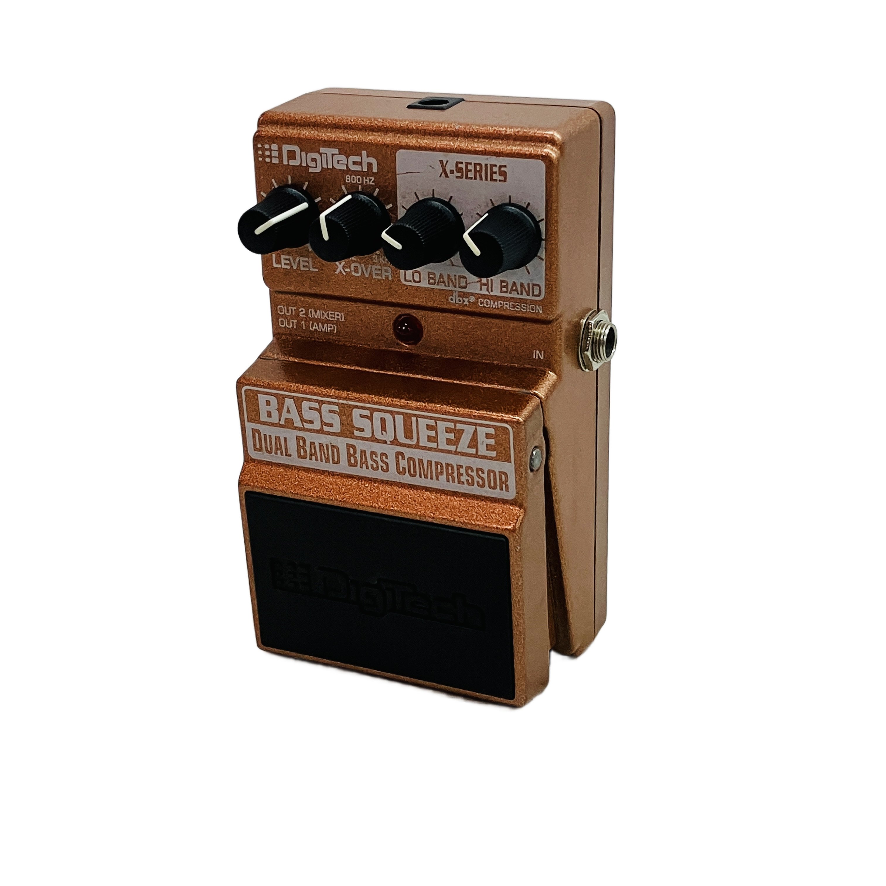 【中古】 DigiTech X-Series BASS SQUEEZE デュアル・バンド・コンプレッサー ベース用エフェクター デジテック C11029778