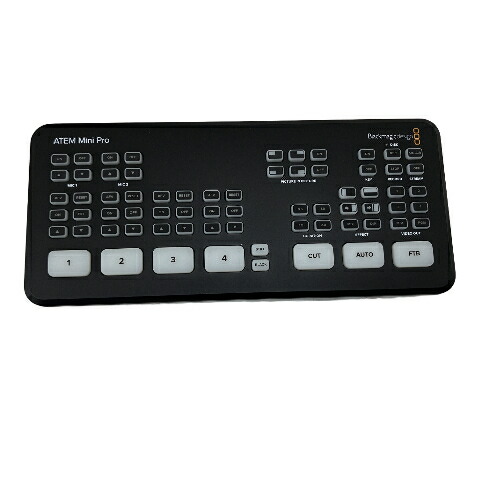 【中古】 Blackmagic Design ATEM Mini Pro ライブプロダクションスイッチャー さし絵装置 中古 美品  O11329857