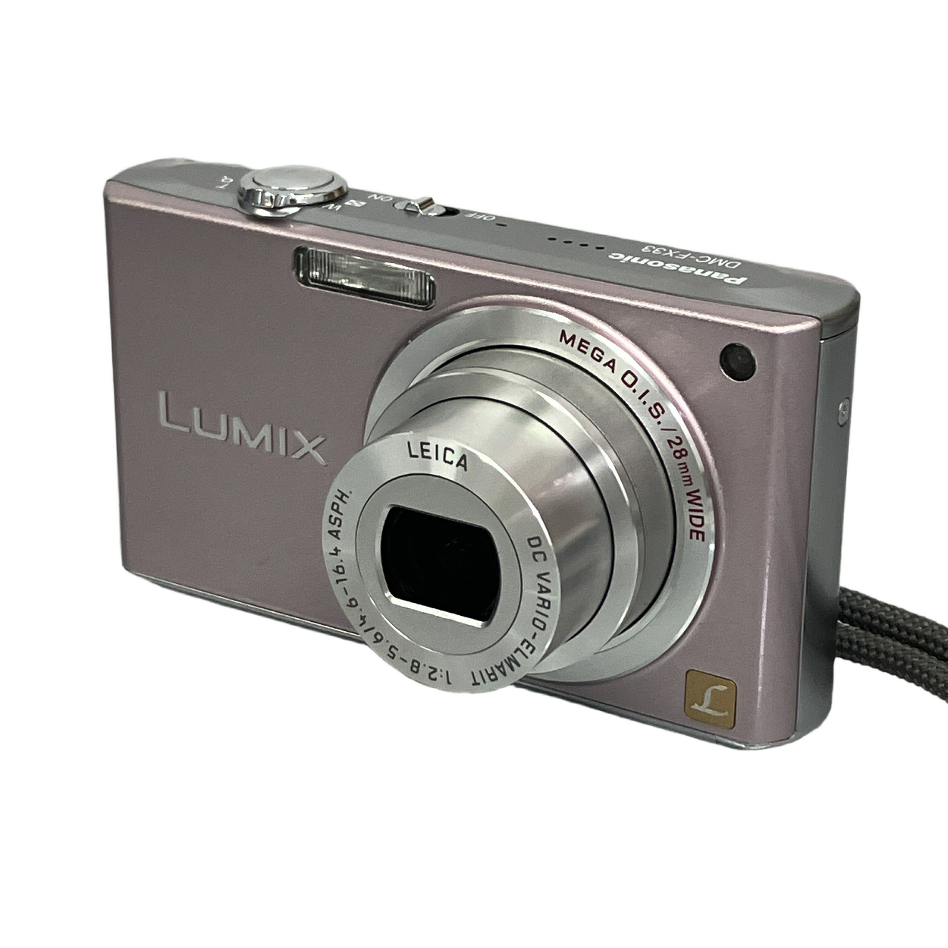 【中古】Panasonic LUMIX DMC-FX33 カクテルサクラ色 コンパクトデジタルカメラ コンデジ ディジカメ   T11330015