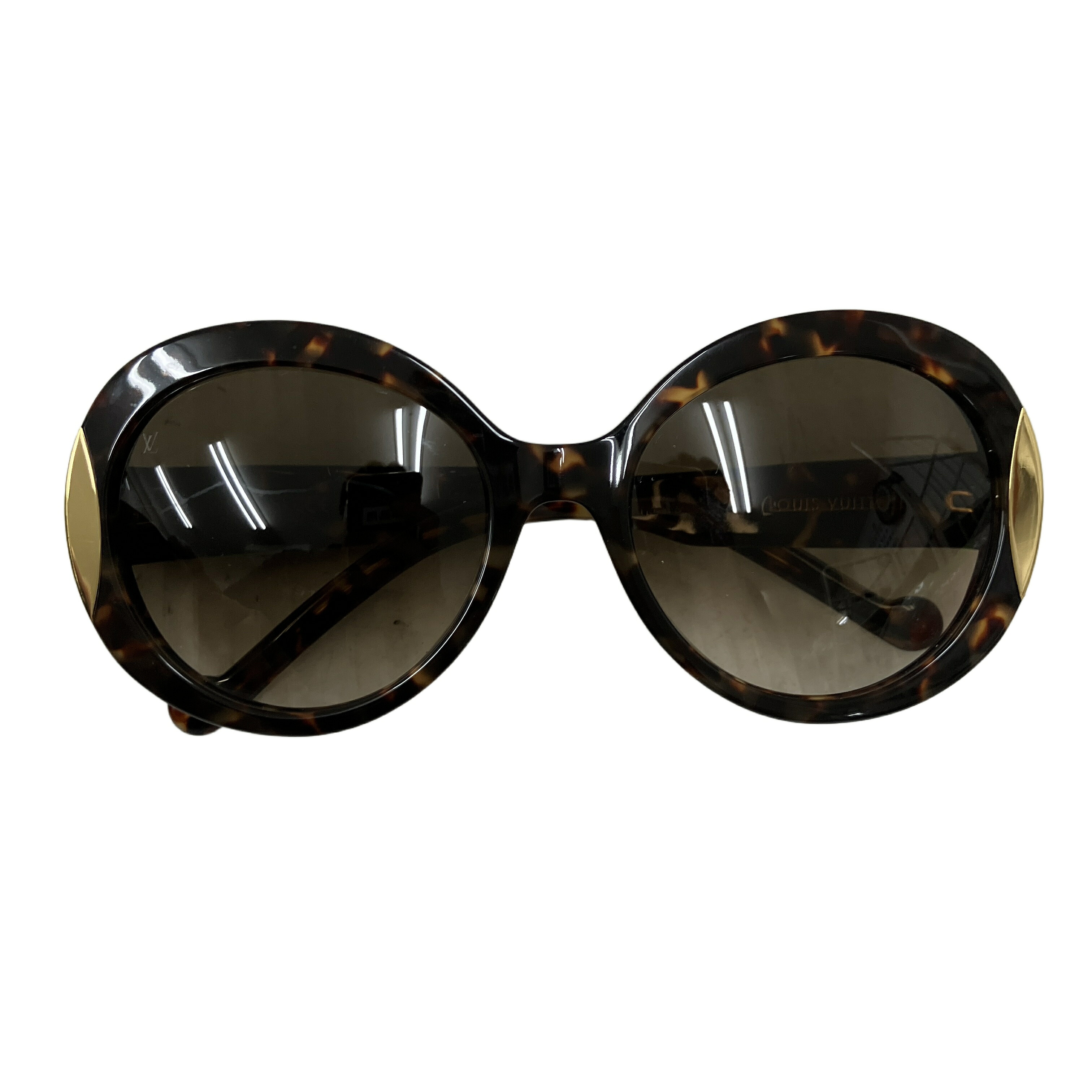 【中古】 LOUIS VUITTON ルイヴィトン Z0671E 9D5 青色呼びりん 黒眼鏡 眼鏡 メガネ 中古  O11330609