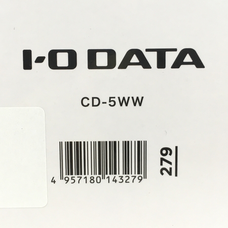 【楽天市場】【中古】 IO DATA CD-5WW CDレコ5 スマートフォン 用 CD レコーダー 良好 Y6380135：ReRe（安く