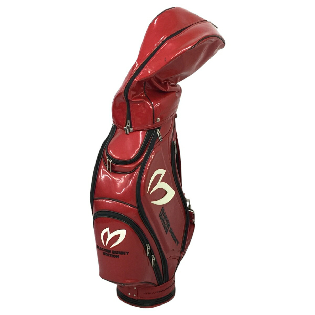 MASTER BUNNY EDITION キャディバッグ エナメル MASTER BUNNY EDITION キャディバッグ エナメル黒 - メルカリ