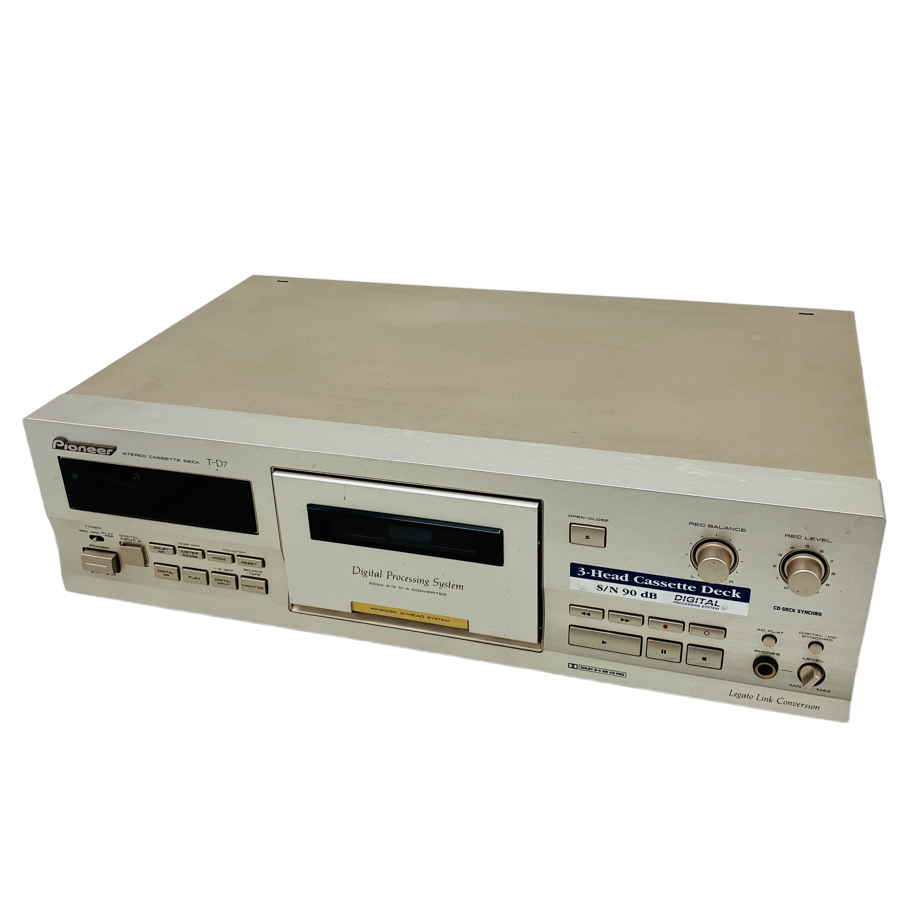 【中古】 PIONEER カセットデッキ T-D7 オーディオ 音響機器 中古 C11063444