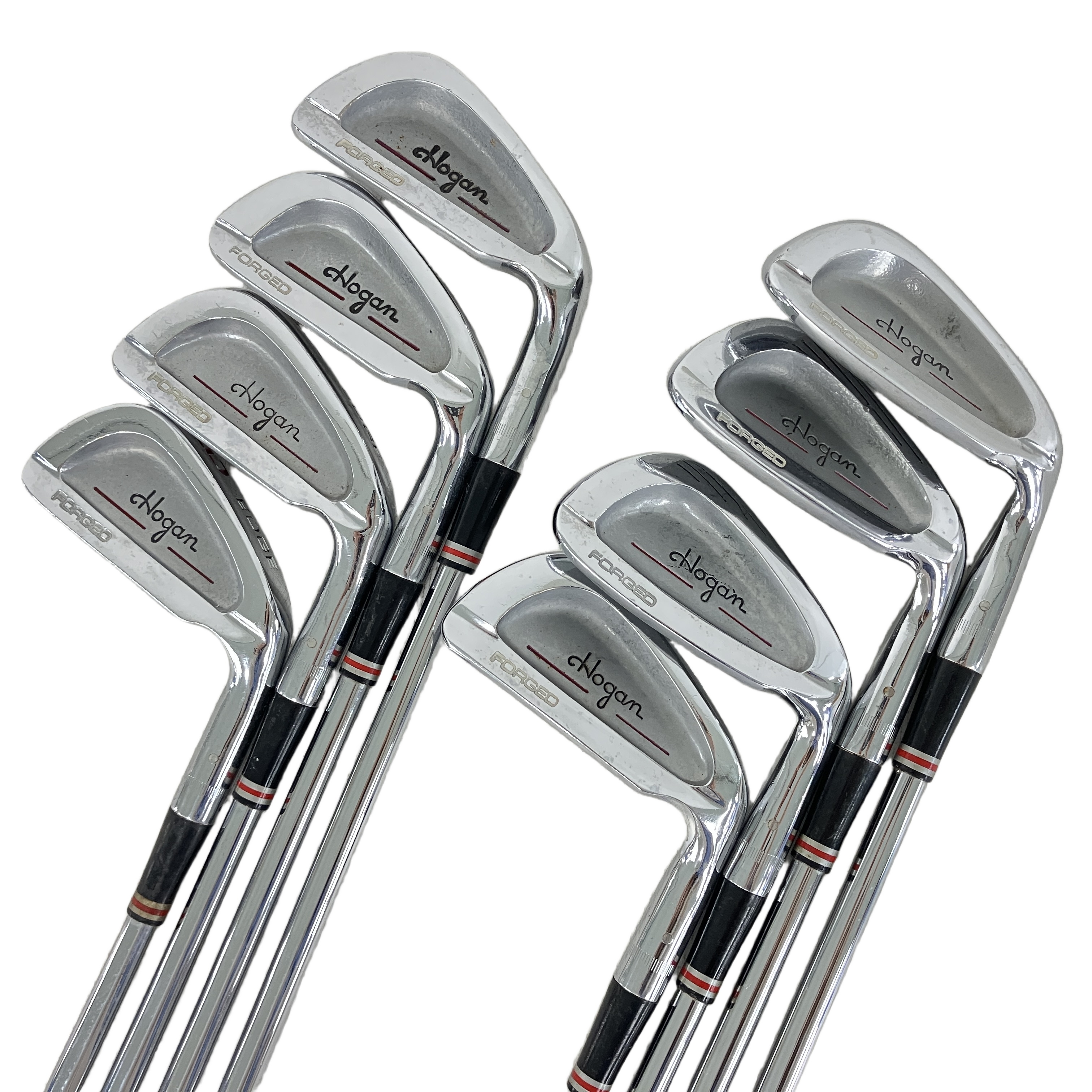 【中古】 BenHogan EDGE FORGED #3-9,E 8本書き割り アイアン ゴルフ野球クラブ ベンホーガン  Y11273537