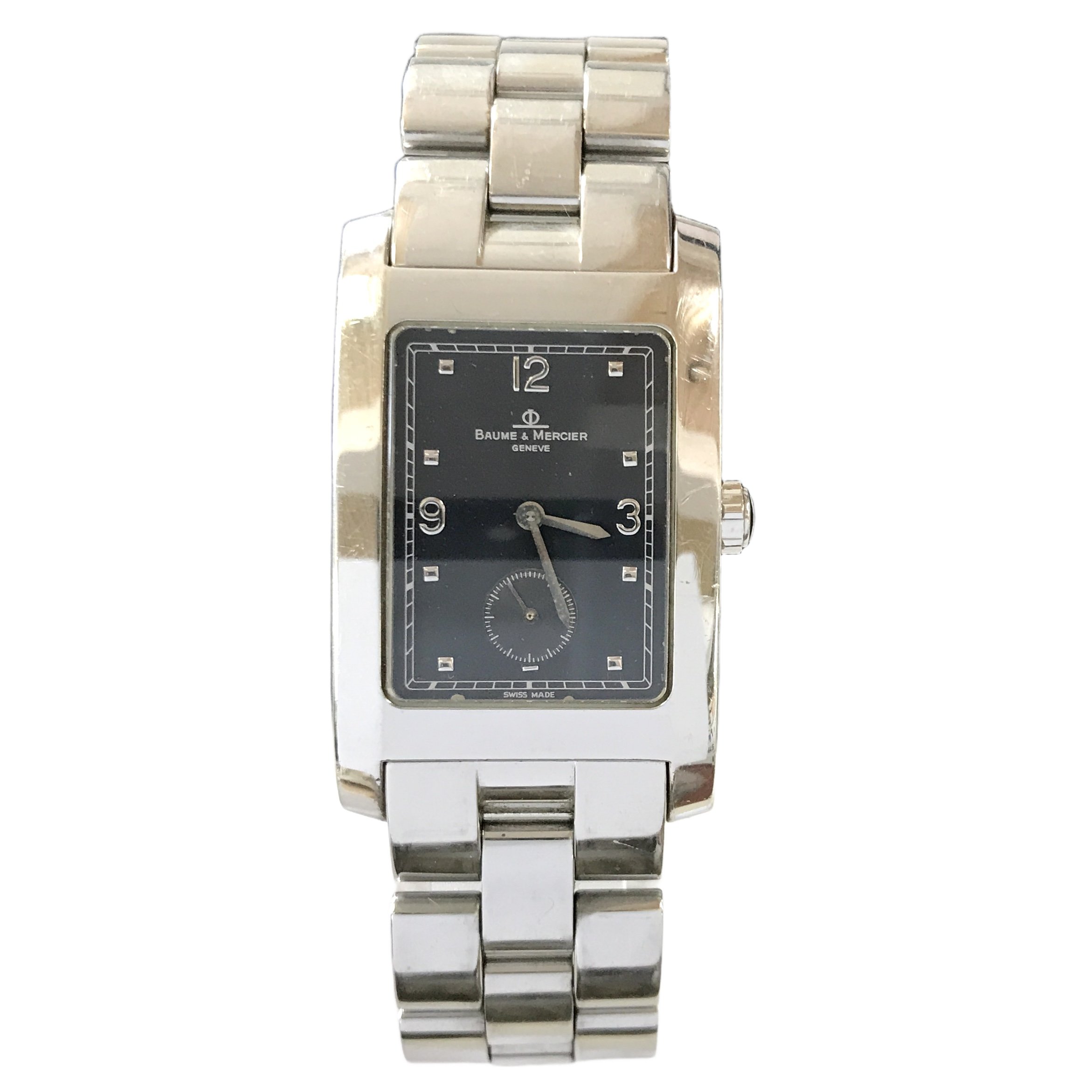 【中古】 ボーム&amp;メルシエ BAUME &amp; MERCIER ハンプトン MV045063 メンズ 腕時計 クォーツ 不動 ジャンク T11453813｜ReRe（安く買えるドットコム）