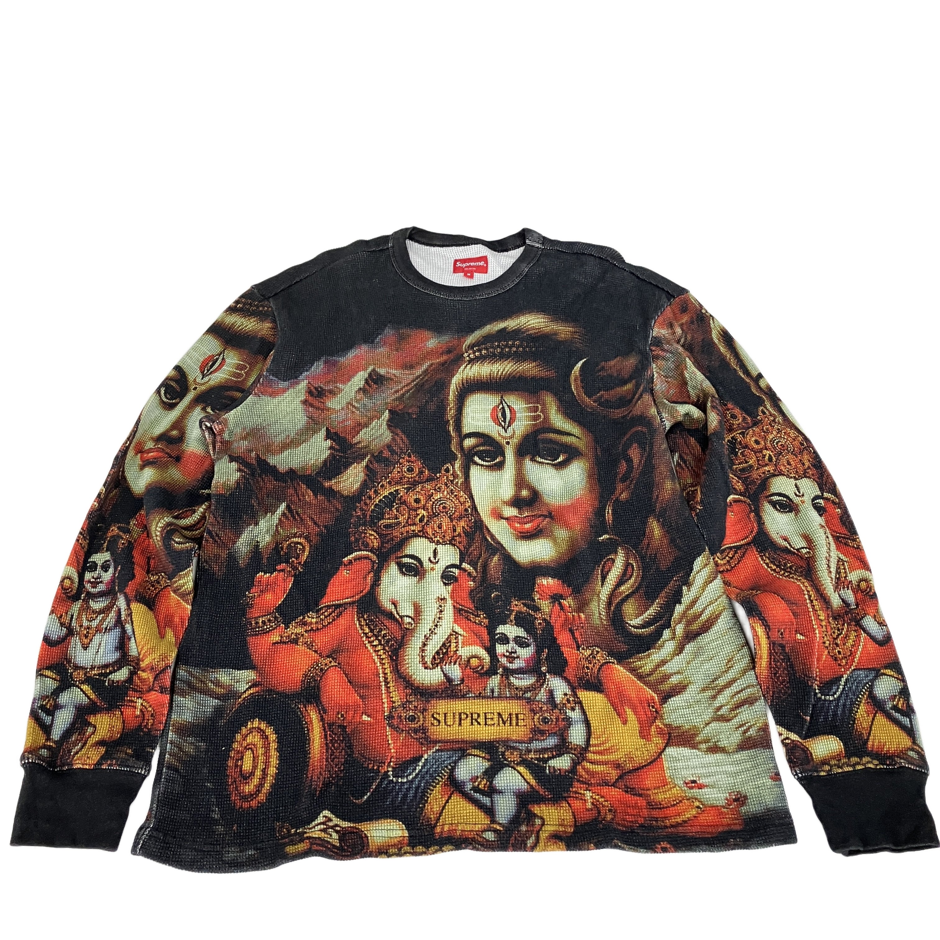 【中古】 Supreme Ganesh Thermal ガネーシャ サーマル 長袖Tシャツ Mサイズ シュプリーム ファッション S11124084