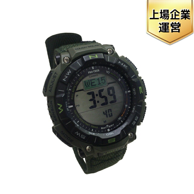 【中古】 カシオ プロトレック クライマーライン PRG-340B-3JF / CASIO PRO TREK Climber Line PRG-340B-3JF 良好 T11064643 24,353円