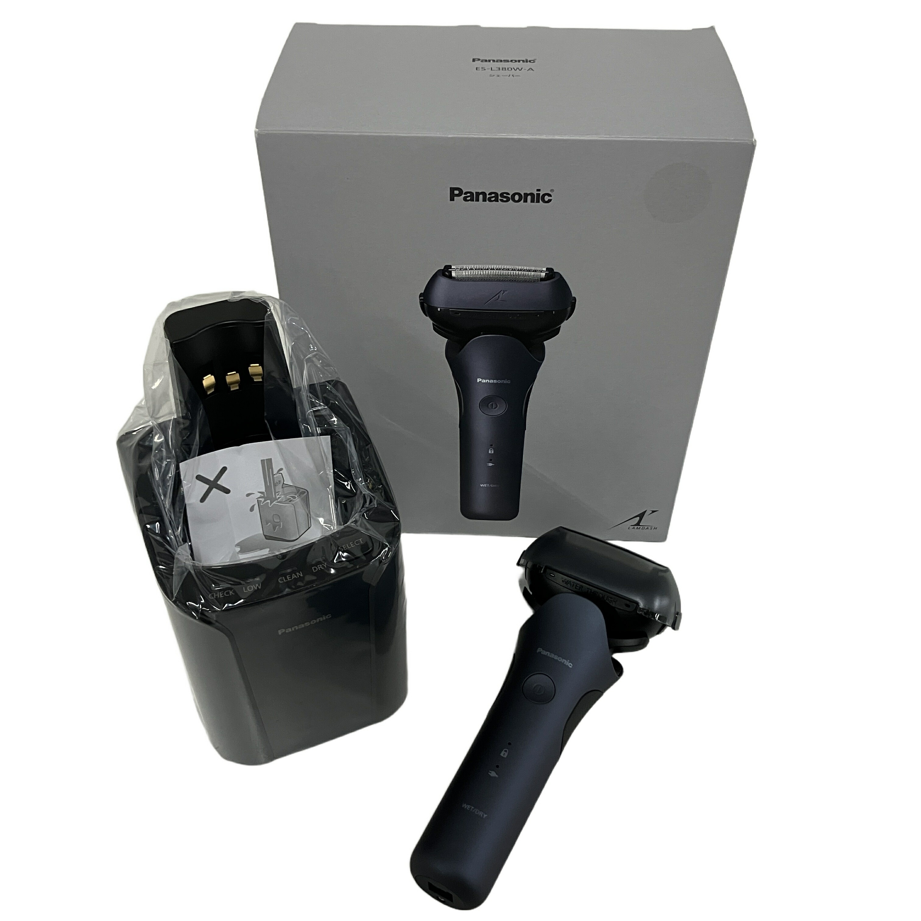 未使用 【中古】 PANASONIC パナソニック ES-L380W-A ラムダッシュ 家電 シェーバー 未使用 開封済 B11155112