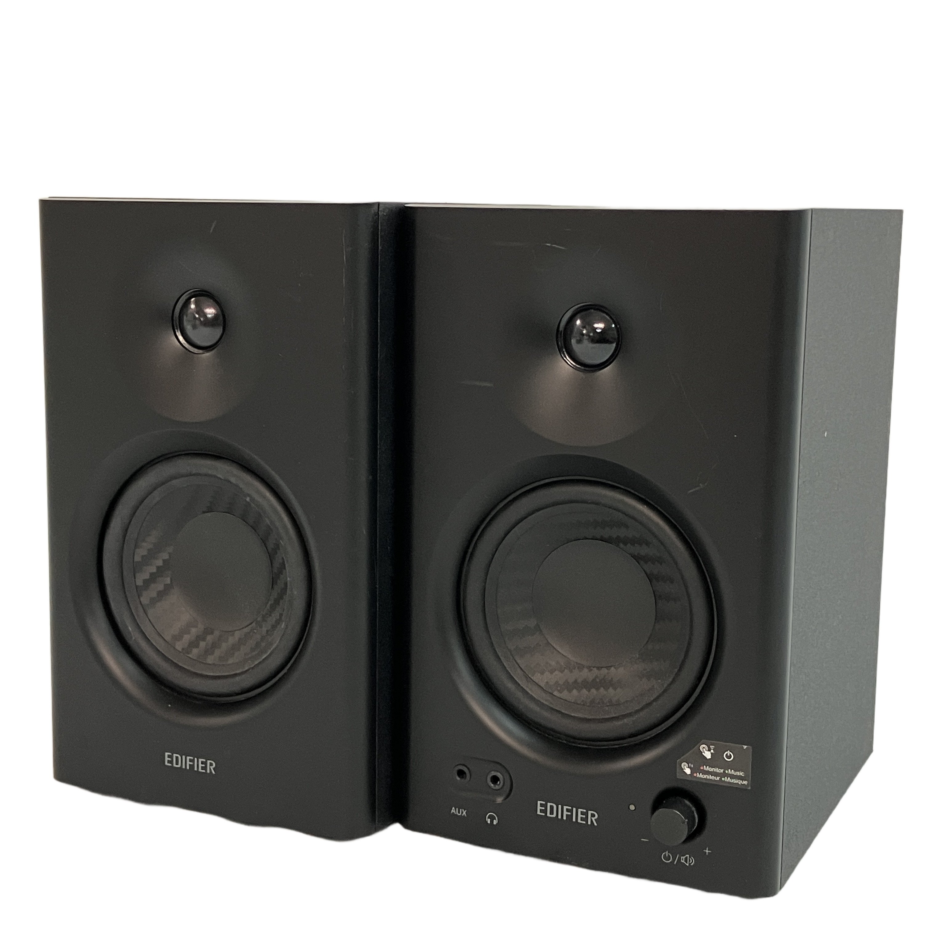 【中古】 EDIFIER MR4 パワースタジオモニター ブラック スピーカー ペア ブラック 音響機材 中古 C11395135|ReRe(安く買えるドットコム)