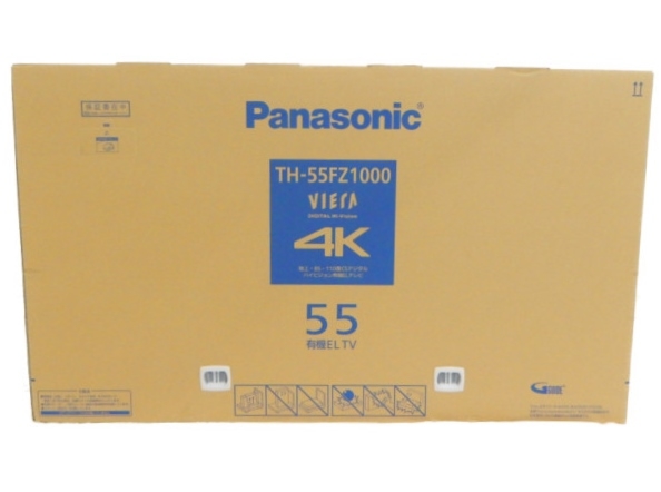 【楽天市場】未使用 【中古】 Panasonic VIERA TH-55FZ1000 デジタルハイビジョン 4K 有機EL 55V型 テレビ