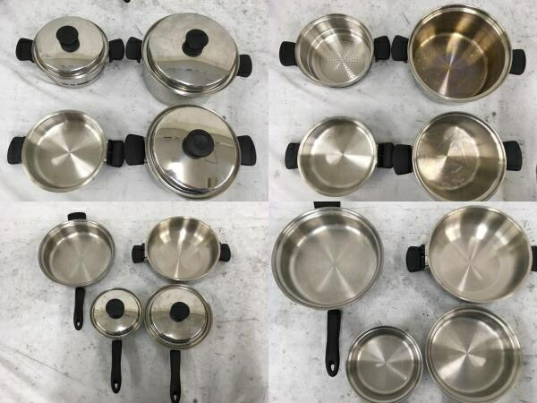 楽天市場 中古 Amway アムウェイ クイーンクックウェア ステンレス 多層鍋スチーマー 蒸し器 万能カップ 家庭用 調理 器具 N Rere 安く買えるドットコム