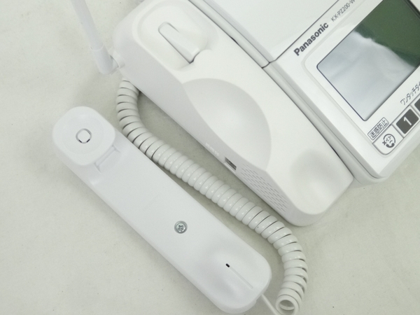 【楽天市場】美品 【中古】 Panasonic パナソニック KX-PZ200DL-W おたっくす FAX 電話機 ホワイト N3479545