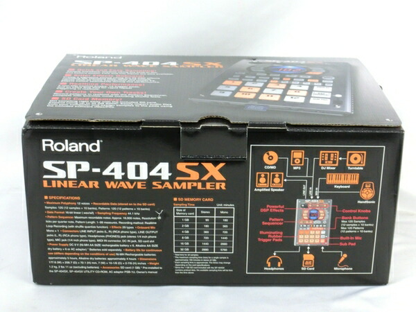 楽天市場 中古 Roland Sp 404sx サンプラー オーディオ 音響 機材 ローランド 中古 M Rere 安く買えるドットコム