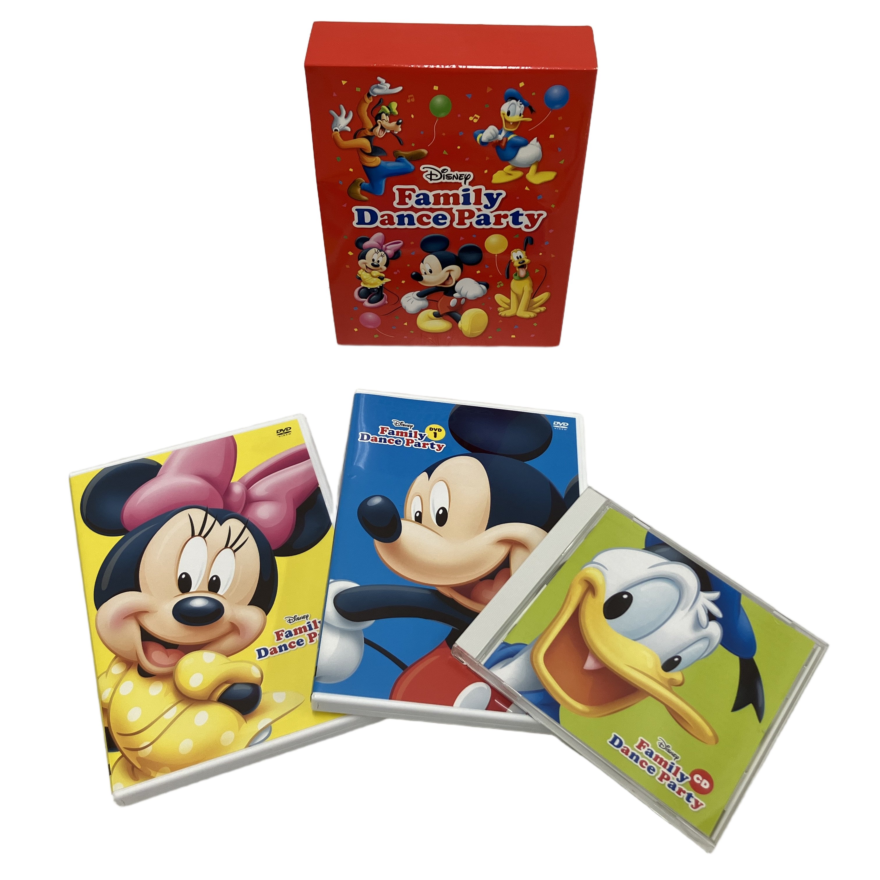 【中古】 World Family Disney ディズニー ファミリー ダンス パーティー DVD CD ワールドファミリー T11486534｜ReRe（安く買えるドットコム）