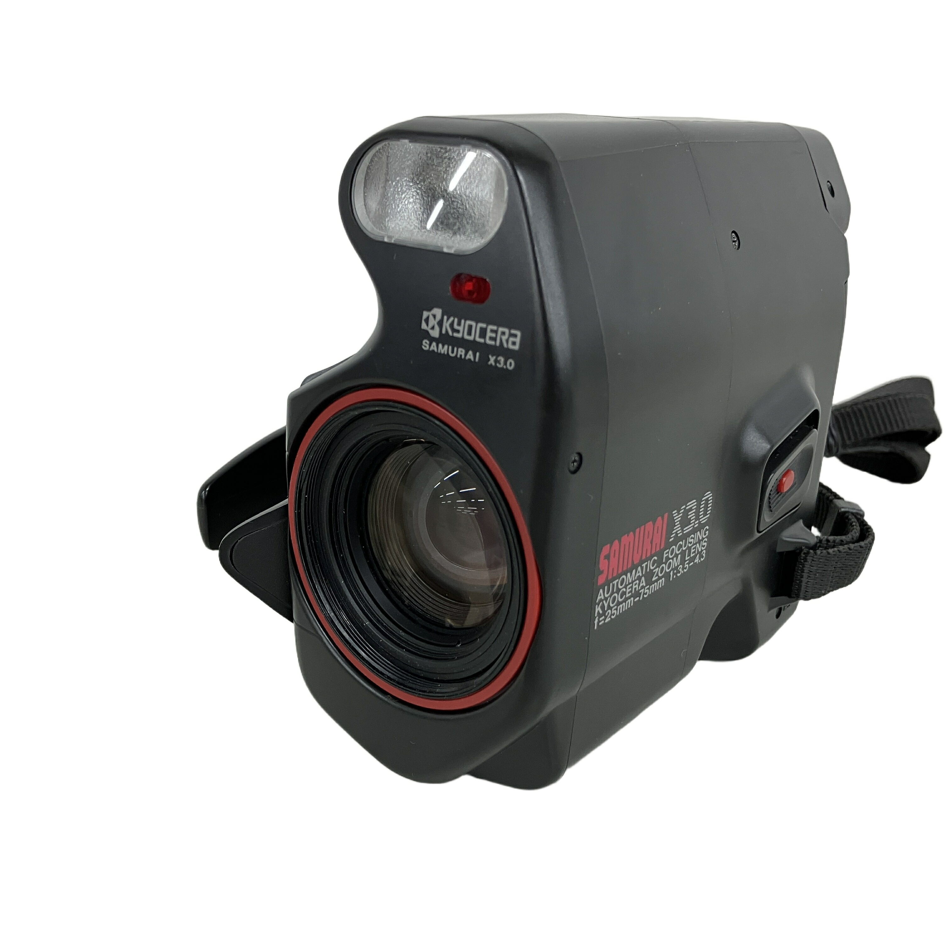 【中古】 京セラ KYOCERA SAMURAI X3.0 パウダーコンパクト 写真フィルム 写真機 25mmm-75粍 F3.5-4.3 ジャンク  K11306731