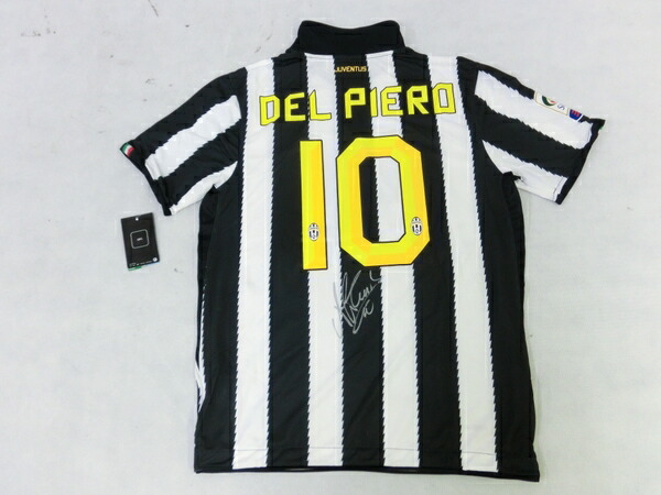 楽天市場 未使用 中古 ユベントス デルピエロ 直筆サイン入り ユニフォーム N Rere 安く買えるドットコム
