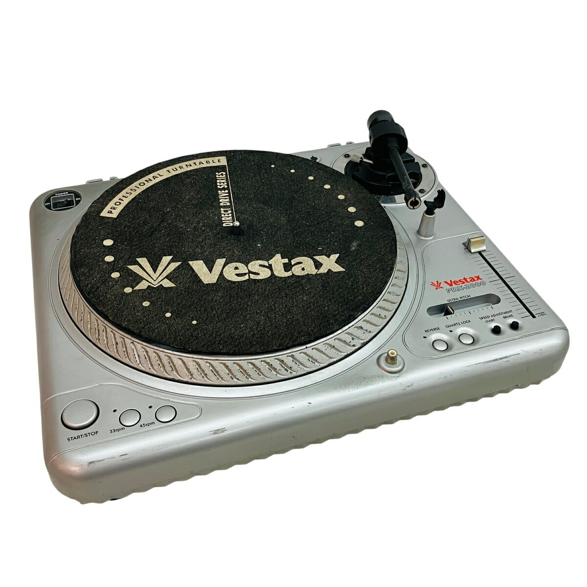 【中古】 Vestax PDX-2000 ターンテーブル レコードプレーヤー DJ 音響機器 ベスタクス C11085113