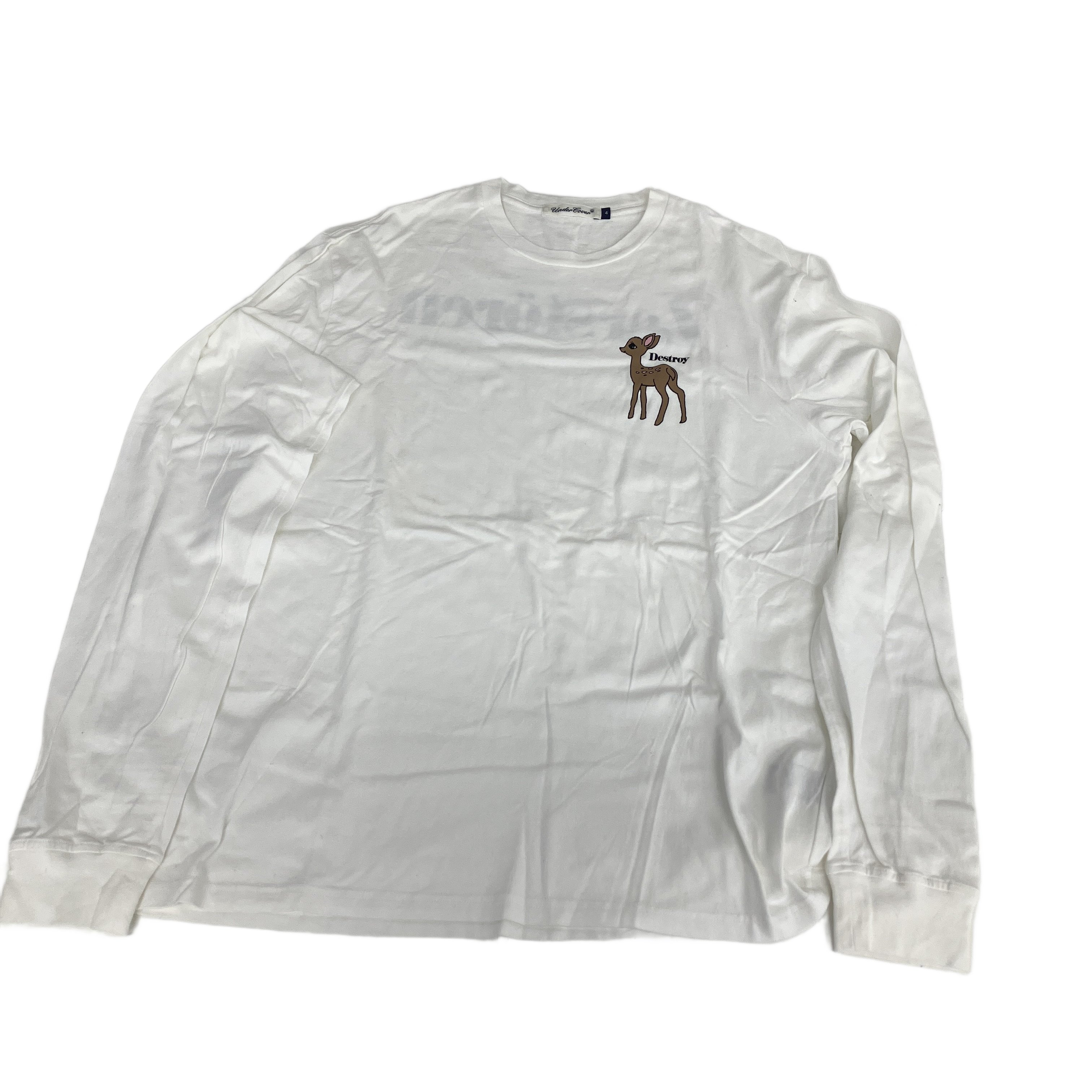 【中古】 UNDERCOVER LS TEE Zerstoren カットソー サイズ4 アンダーカバー 中古 S11069053