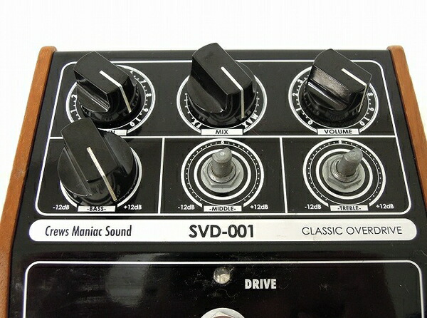 楽天市場 中古 中古 Crews Maniac Sound Svd 001 エフェクター Bass Driver オーバードライブ オーディオ O Rere 安く買えるドットコム