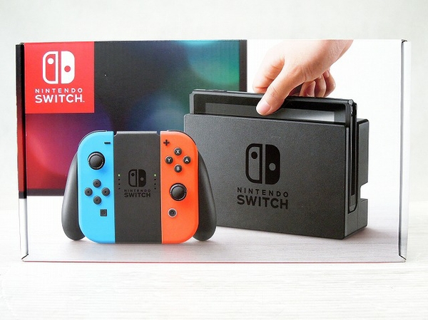【楽天市場】未使用 【中古】 Nintendo Switch ニンテンドースイッチ HAC-S-KABAA ネオンブルー ネオンレッド 本体