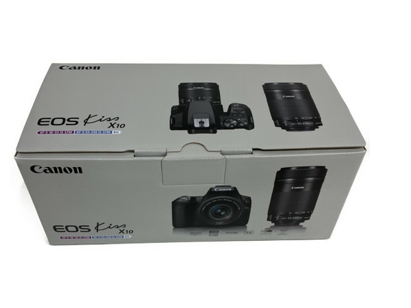 在庫一掃売り切りセール 未使用 Canon EOS Kiss X10 EF-S 18-55mm 55-250mm