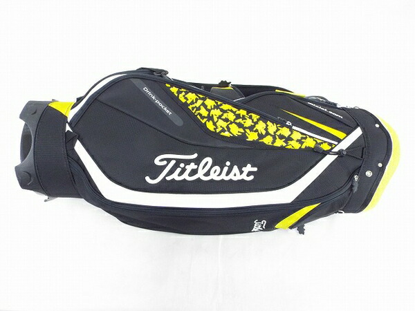 楽天市場 中古 Titleist キャディバッグ ポケモンセンターオリジナル Pokemon Golf キャディバッグ ピカチュウ T Rere 安く買えるドットコム