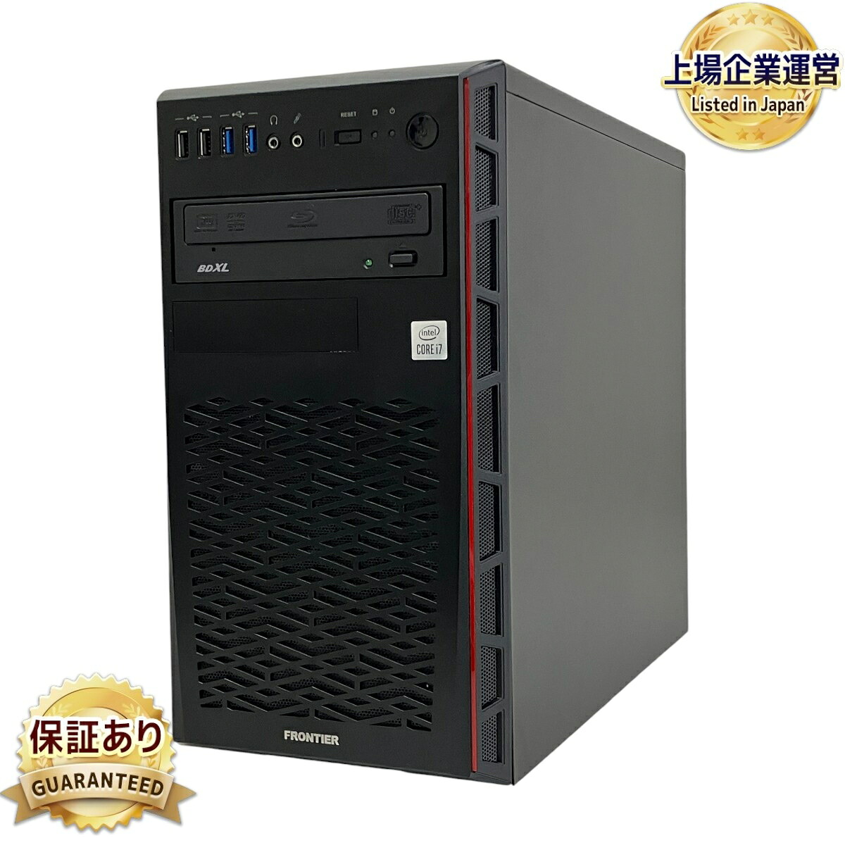 【楽天市場】【中古】 Inverse FRONTIER ゲーミングデスクトップPC Core i7-10700F 32GB HDD 2TB ...