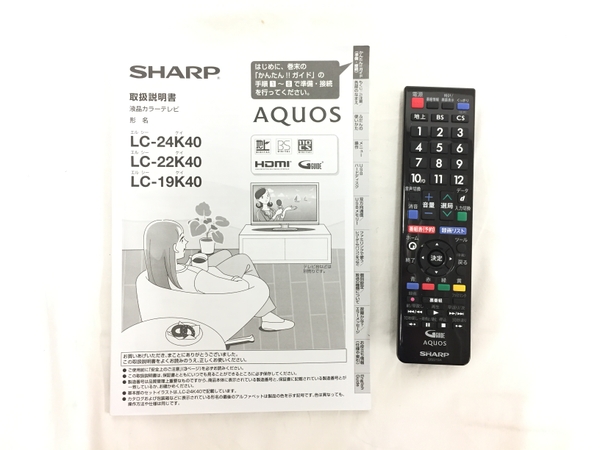 楽天市場 中古 Sharp シャープ Aquos Lc 22k40 B 液晶テレビ 22型 T Rere 安く買えるドットコム