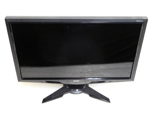 【楽天市場】【中古】 acer G225HQ 21.5型 ワイド 光沢 液晶 モニターブラック ディスプレイ・モニター 液晶 20.1インチ ...