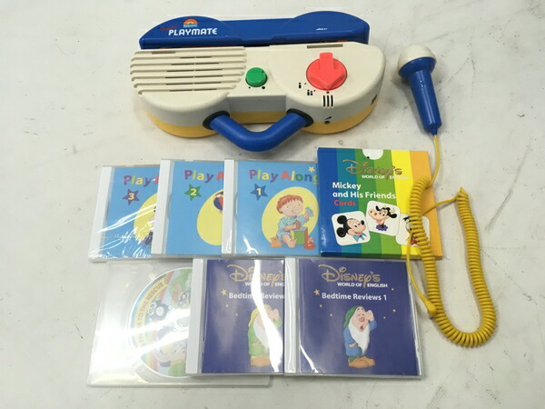 シングアロング ディズニー Dwe 英語教材 ディズニー セット セット 中古 メインプログラム 17年購入 ストレートプレイ Dwe 等 未開封有り W Rere 安く買えるドットコム